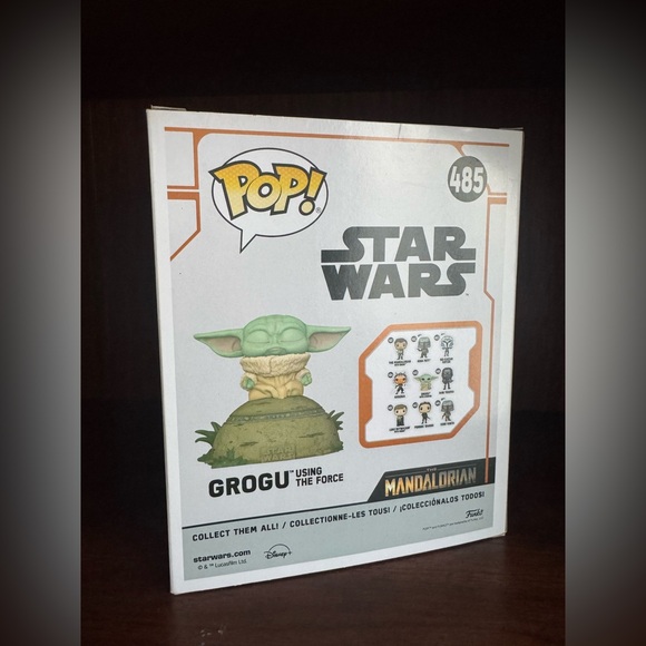 FUNKO POP Grogu Using the Force #485 - Picture 6 of 8